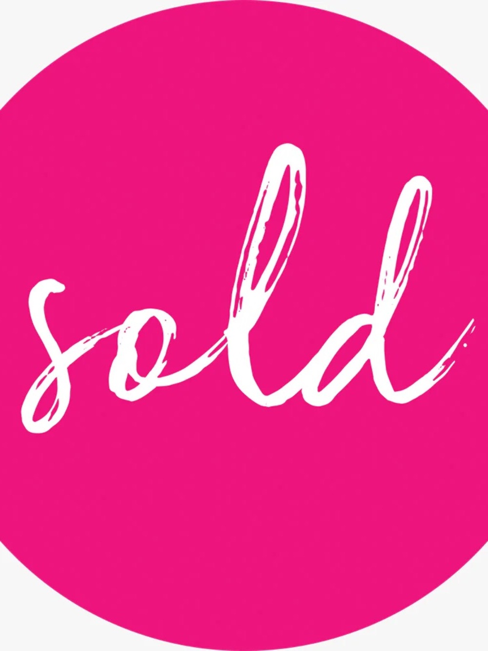 SOLD- don’t buy